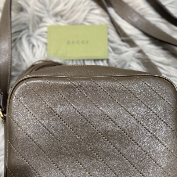 Gucci Green Leather Crossbody Bag - Picture 8 of 10